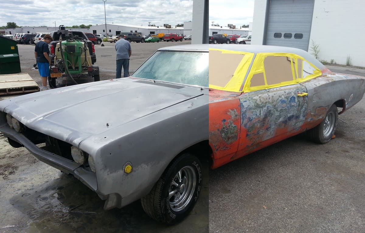 Vehicle rust removal