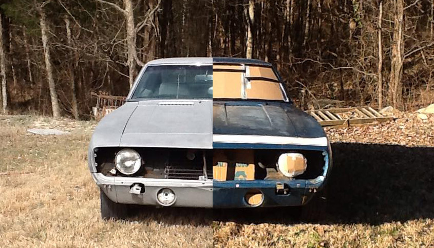 Automotive dustless blasting